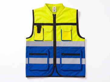 Multi-Pocket Utility Safety Vest